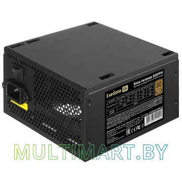 Блок питания ExeGate 600PPH 80 Plus Bronze 600W (EX280578RUS)